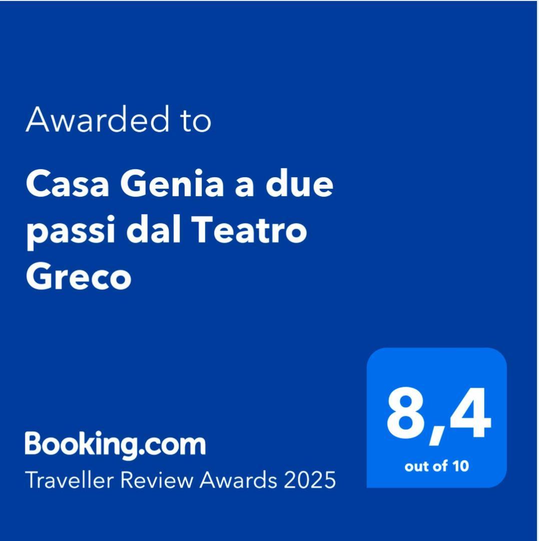Casa Genia A Due Passi Dal Teatro Greco Leilighet Syracuse Eksteriør bilde